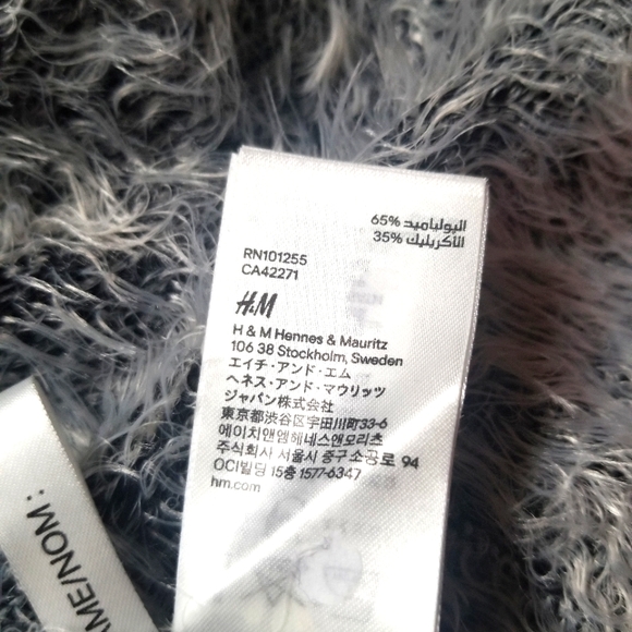 H&M Gray Cardigan for Big Kids Size (14-16) Soft - Picture 3 of 6